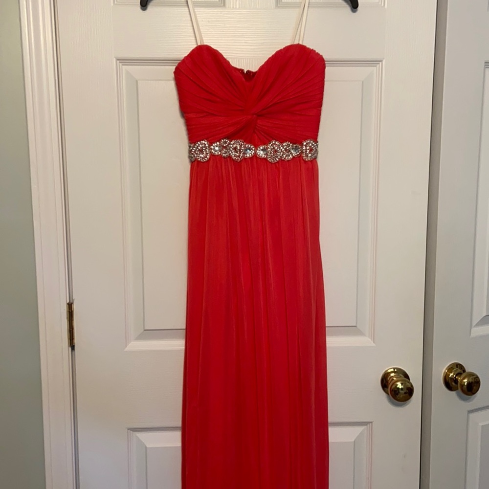 Full length prom dress